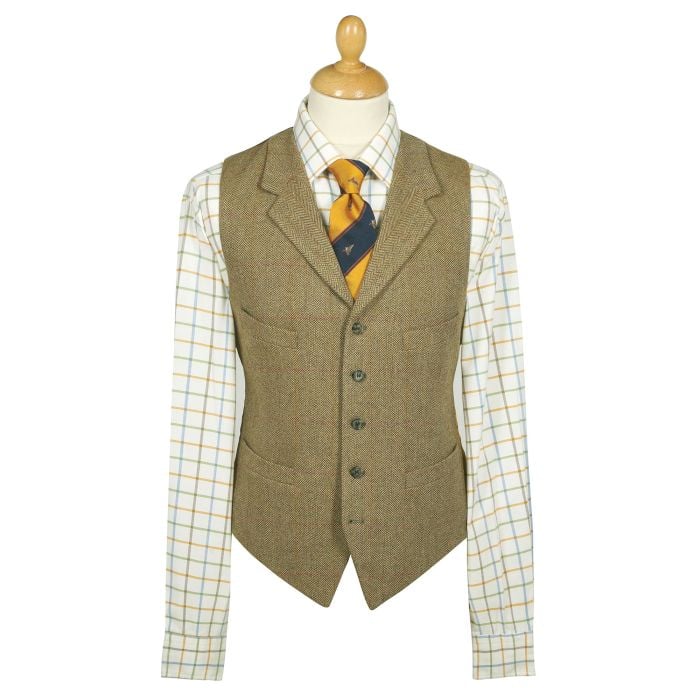 Barleycorn Tweed Waistcoat 