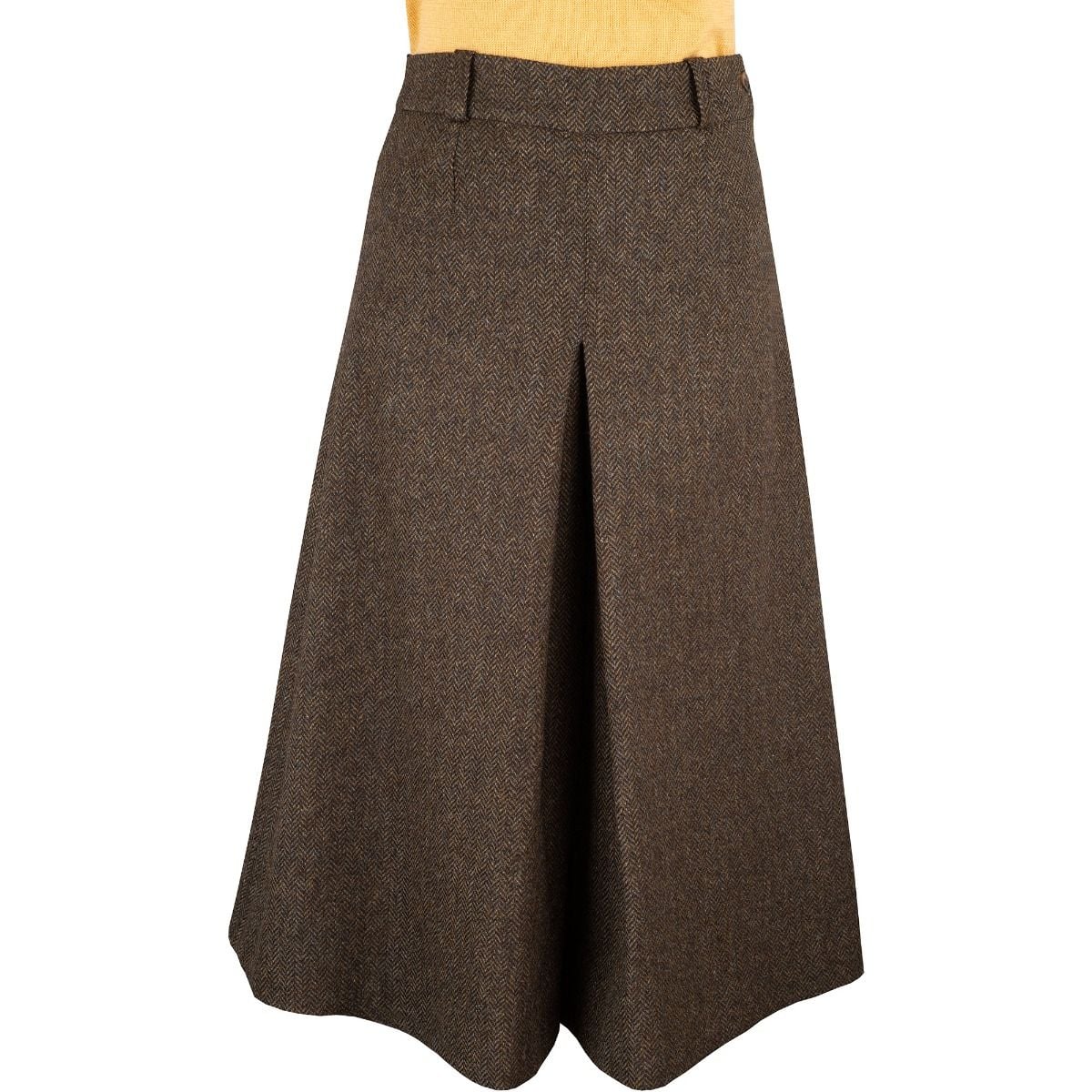 Ladies Herringbone Tweed Culottes | Cordings US