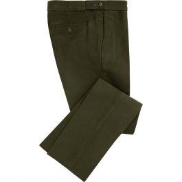 Mens Classic Moleskin Trousers 100% Cotton UK Olive Beige Navy Outdoors 