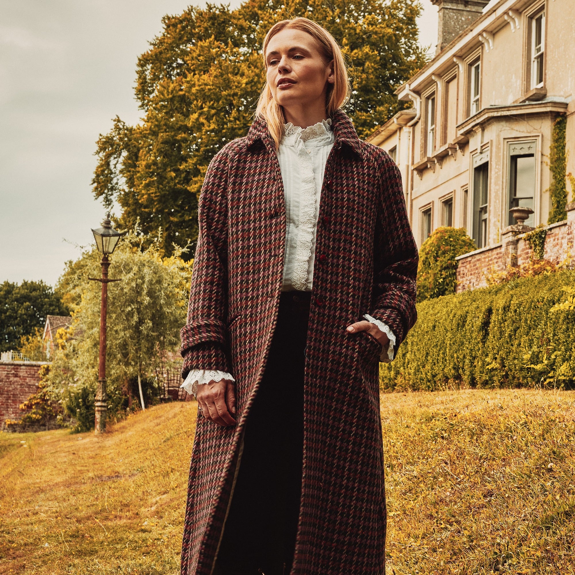 Men's Harris Tweed Basingstoke Coat | Cordings US