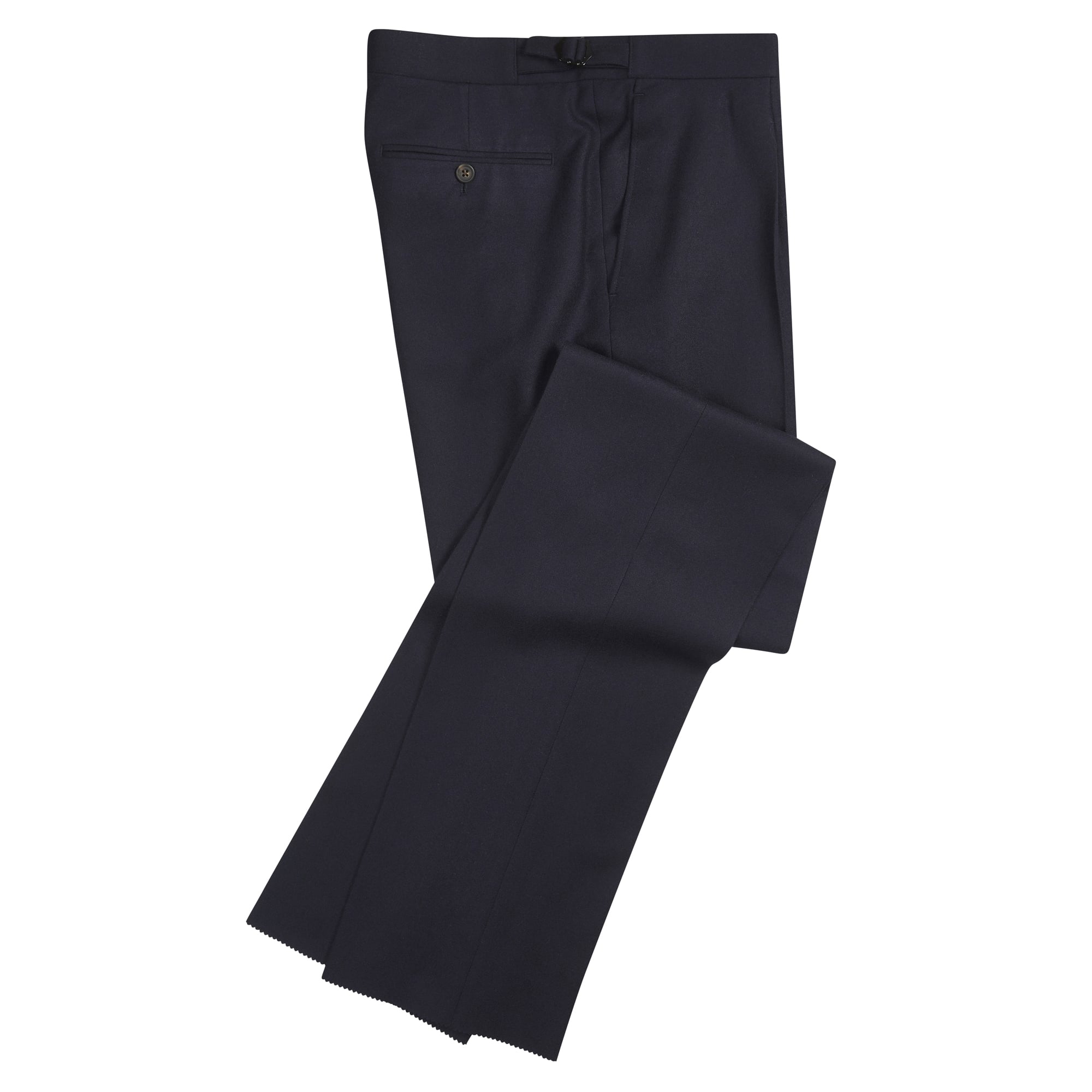 Men's Khaki English Whipcord Side Adjuster Trousers | Cordings US