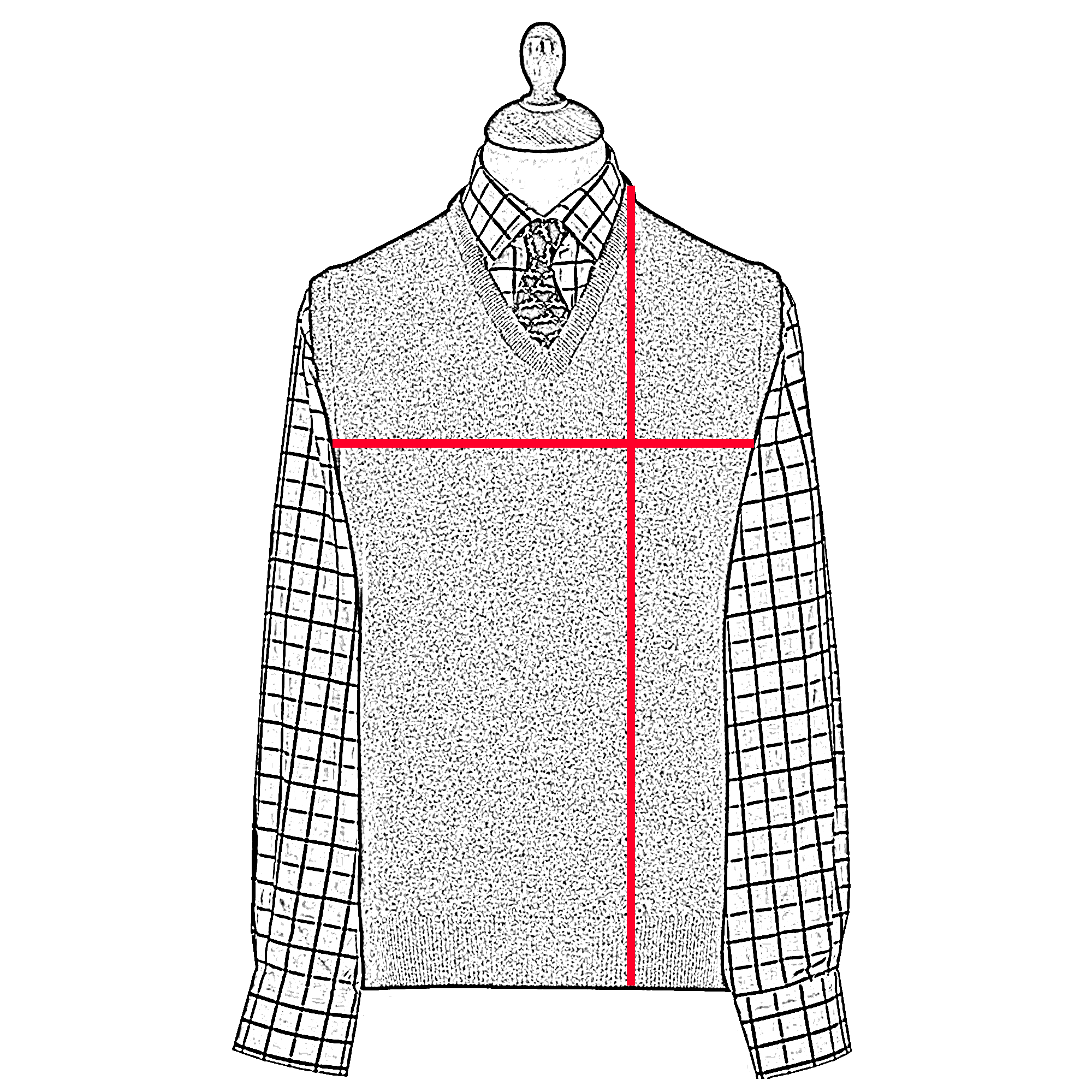 Rust Lambswool Slipover Men's Country Clothing Cordings US